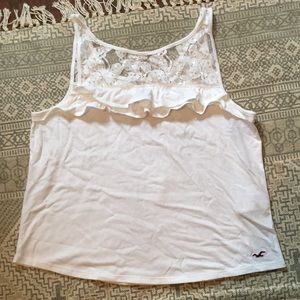 Hollister lace top L NWOT